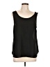 Alfani 100% Polyester Black Sleeveless Blouse Size L - photo 1