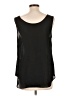 Alfani 100% Polyester Black Sleeveless Blouse Size L - photo 2