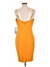 Bebe Orange Cocktail Dress Size XL - photo 2