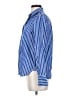 J.Crew Stripes Blue Long Sleeve Blouse Size 4 - photo 5