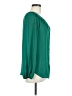 Bellatrix 100% Polyester Green Long Sleeve Blouse Size M - photo 4