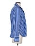 J.Crew Stripes Blue Long Sleeve Blouse Size 4 - photo 4