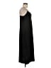 J.Crew 100% Polyester Solid Black Casual Dress Size 8 - photo 4