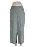 Nine West 100% Polyester Solid Gray Casual Pants Size L - photo 1