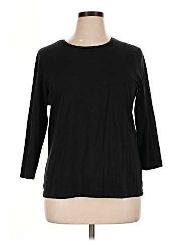 Chico's 3/4 Sleeve T-Shirt (view 1)