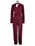 Prettygarden 100% Polyester Solid Burgundy Jumpsuit Size M - photo 2