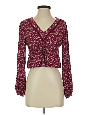 Aeropostale 3/4 Sleeve Blouse (view 1)