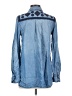 Holding Horses Blue Long Sleeve Button-Down Shirt Size S - photo 2