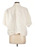 Express Ivory Short Sleeve Blouse Size XL - photo 2