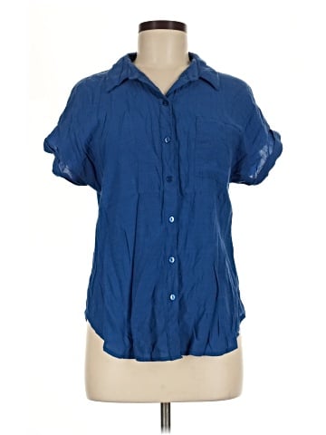 NY Collection Short Sleeve Blouse (view 1)