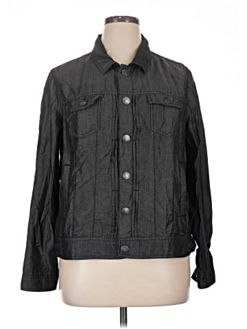Tahari Denim Jacket (view 1)