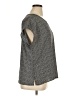 Chaus 100% Polyester Gray Short Sleeve Top Size XL - photo 4