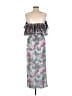 Hutch 100% Polyester Gray Cocktail Dress Size 6 - photo 2