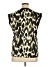 DKNY 100% Polyester Animal Print Green Sleeveless Blouse Size XL - photo 2