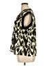 DKNY 100% Polyester Animal Print Green Sleeveless Blouse Size XL - photo 5