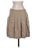 Lands' End Solid Tan Formal Skirt Size 4 - photo 2