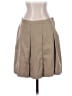 Lands' End Solid Tan Formal Skirt Size 4 - photo 1
