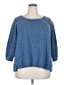 DressBarn Blue Pullover Sweater Size 2X - photo 1