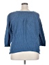 DressBarn Blue Pullover Sweater Size 2X - photo 2