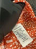 Eliane Rose 100% Polyester Orange Sleeveless Blouse Size M - photo 8
