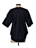 A.L.C. 100% Cotton Black Short Sleeve Blouse Size 0 - photo 2