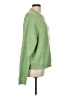 H&M Solid Green Pullover Sweater Size L - photo 4