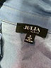 Love J Blue Short Sleeve Button-Down Shirt Size S - photo 7