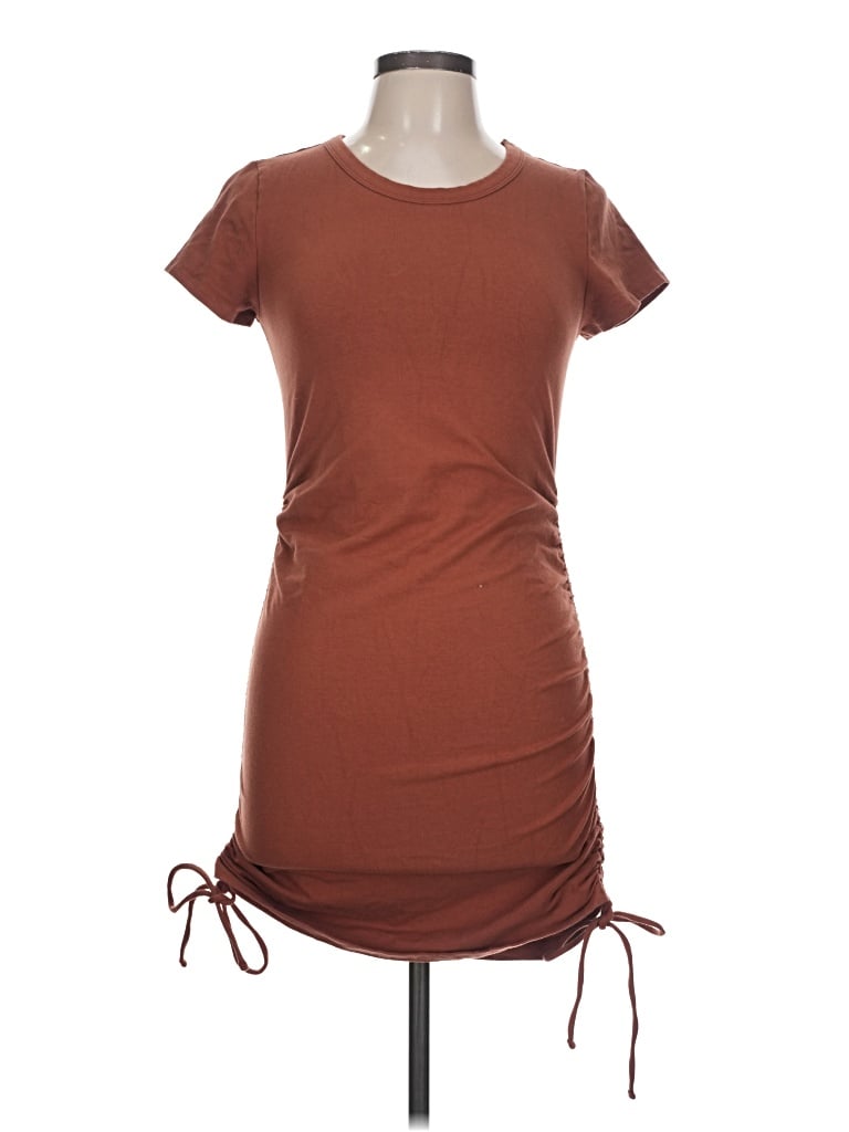 Pre-owned Aéropostale Casual Dress In Brown