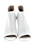 Via Spiga White Ankle Boots Size 8 - photo 2