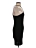 Michelle by Comune Solid Black Cocktail Dress Size S - photo 4