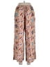 Christian Siriano New York 100% Rayon Paisley Brown Casual Pants Size L - photo 2