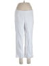 Eric Signature Solid White Active Pants Size 12 - photo 1