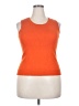 August Silk Orange Sleeveless Top Size XXL - photo 1