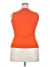 August Silk Orange Sleeveless Top Size XXL - photo 2