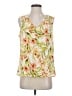 Kasper Orange Sleeveless Blouse Size S - photo 1