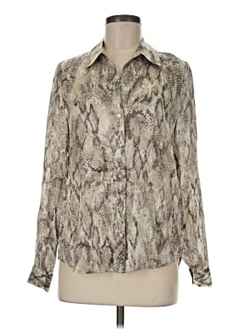 L'Agence Long Sleeve Blouse (view 1)