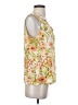Kasper Orange Sleeveless Blouse Size S - photo 4