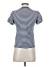 J.Crew Stripes Blue Short Sleeve Turtleneck Size XXS - photo 2