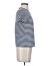 J.Crew Stripes Blue Short Sleeve Turtleneck Size XXS - photo 4