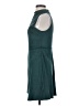 Derek Heart Solid Teal Casual Dress Size S - photo 5
