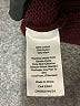 Talbots Chevron-herringbone Burgundy Pullover Sweater Size M - photo 8