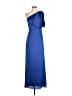 Sachin + Babi 100% Polyester Solid Blue Cocktail Dress Size 0 - photo 1