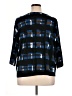 Clara Sun Woo Black 3/4 Sleeve Blouse Size XL - photo 2
