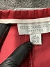 Petite Sophisticate Solid Red Track Pants Size 6 - photo 6