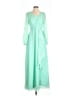 Unbranded 100% Polyester Green Casual Dress Size 8 - photo 1