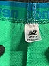 New Balance 100% Polyester Color Block Green Athletic Shorts Size 10 - 12 - photo 3