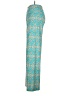 Ellie Kai Print Teal Casual Pants Size XS - photo 5