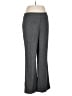 First Option Chevron-herringbone Gray Dress Pants Size 14 - photo 1