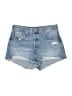 Levi's 100% Cotton Blue Denim Shorts Size 30 waist - photo 1