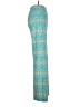 Ellie Kai Print Teal Casual Pants Size XS - photo 4